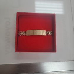 10 K Gold ID Bracelet 