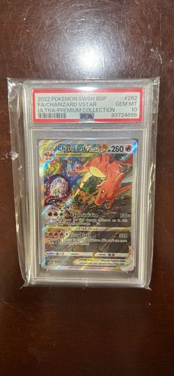 Pokemon Charizard VSTAR PSA 10 Sword and Shield
