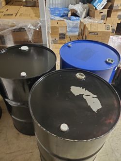 Special Price Empty Drum 55galon Barrel In Good Condition