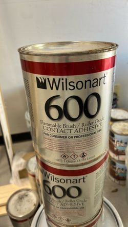 Wilson art 600 Contact Adhesive (7 gallons never opened)