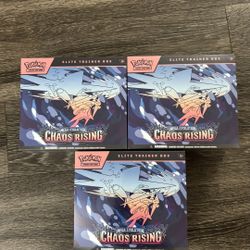 Pokemon Chaos Rising Elite Trainer Box