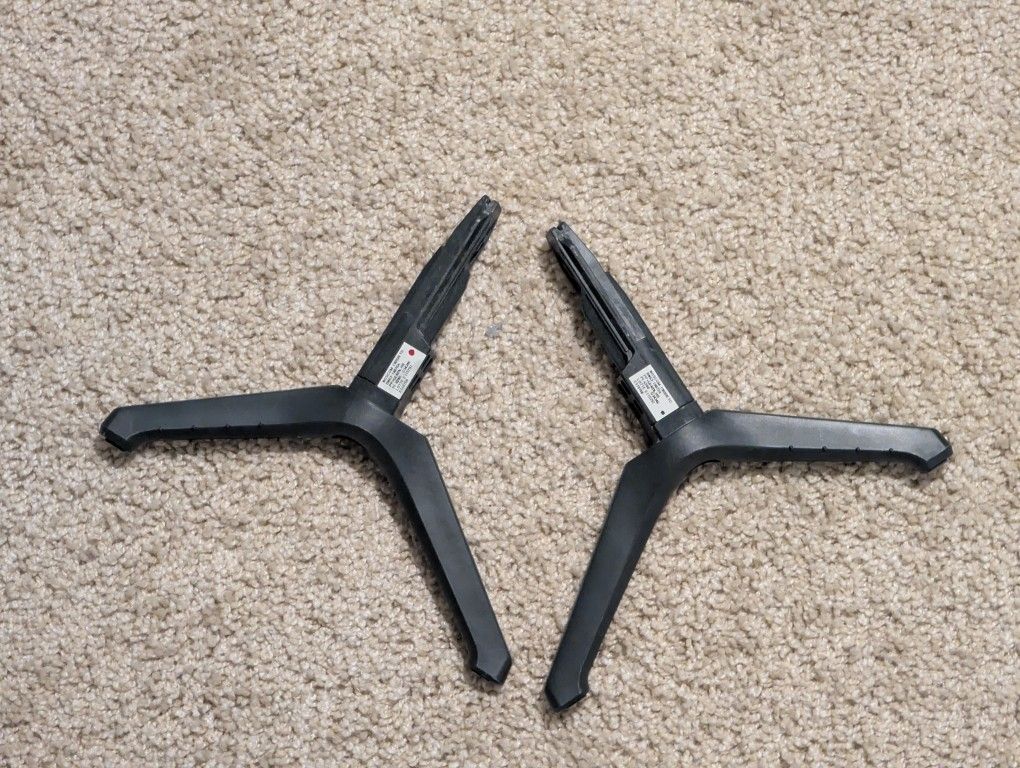2x Samsung 43" TV Stand Legs Feet Base BN63-18870A/18872A OEM UN43TU7000F