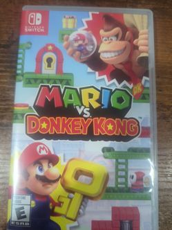 Nintendo switch game Mario vs donkey Kong