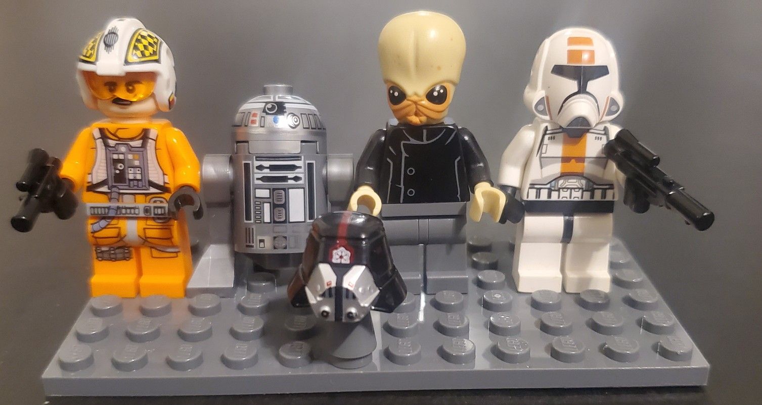 Lego Star Wars Minifigures Make offer