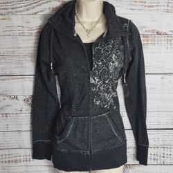 Maurices Sparkle Zip Sweatshirt 