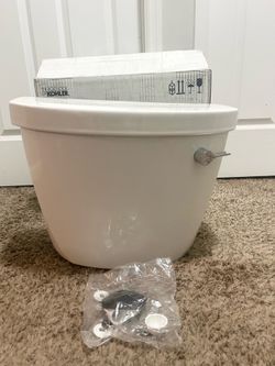 KOHLER Cimarron Toilet Tank 1.28 Gpf With Right-hand Trip Lever White