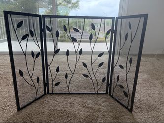 3 Panel Fireplace Screen