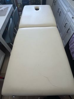 Massage table