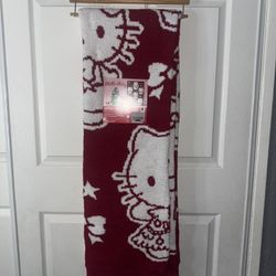 Hello Kitty Knitted Blanket 