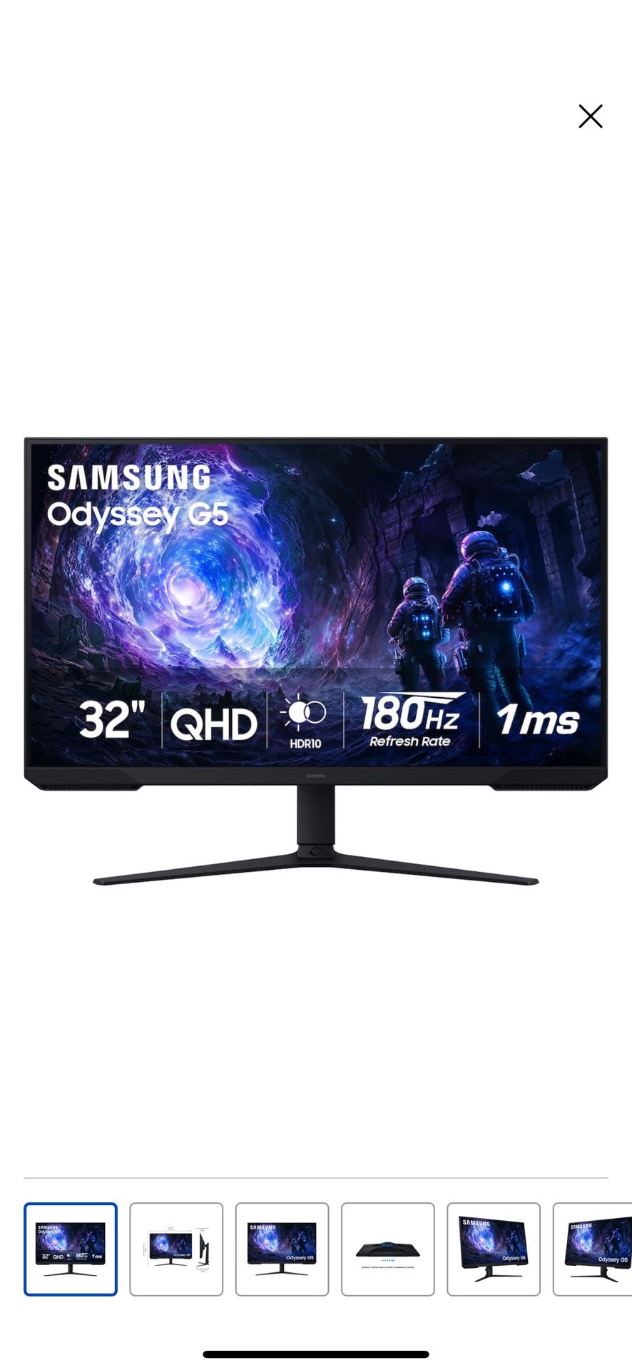 32’’ Samsung 1440 Monitor