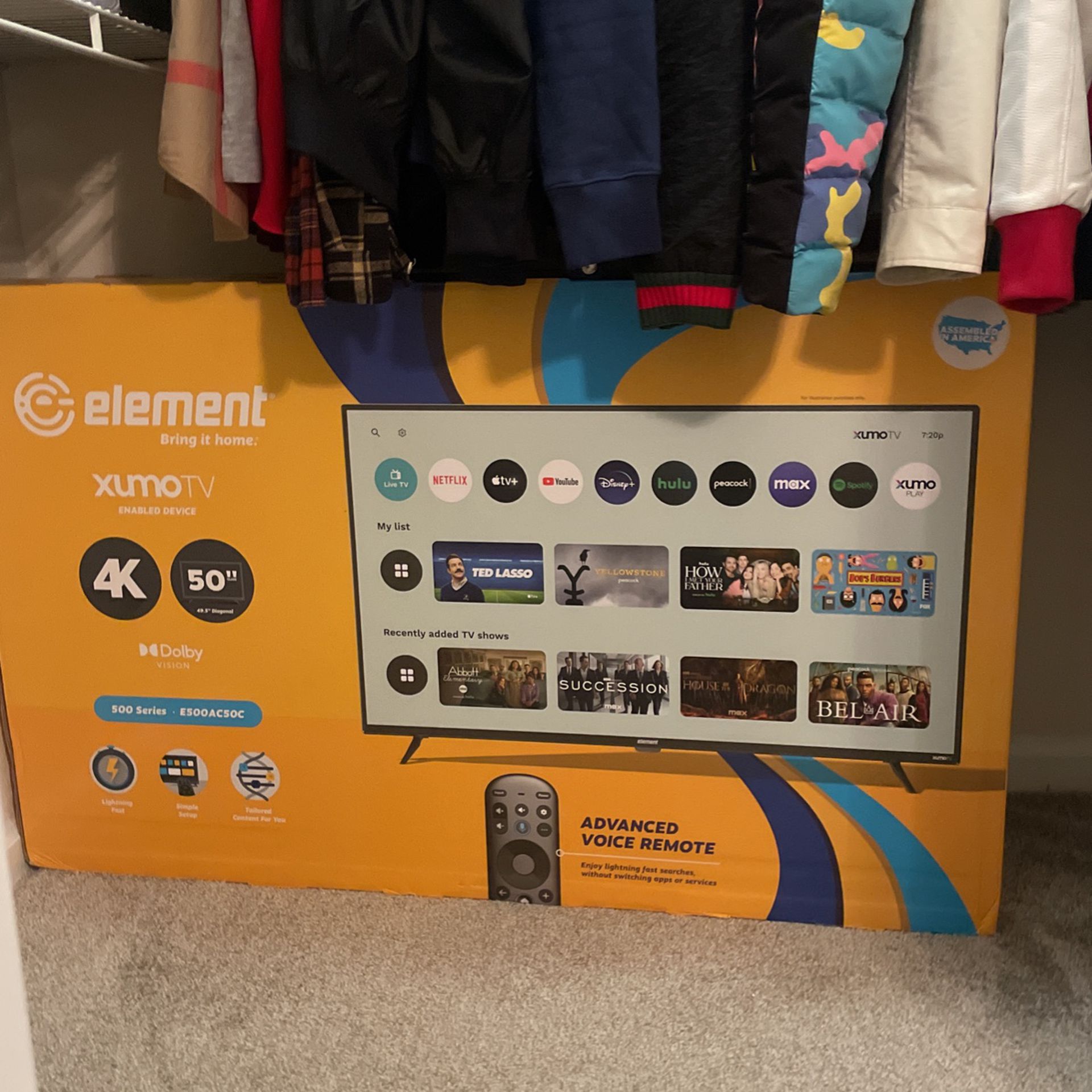 ELEMENT 50” INCH TV 