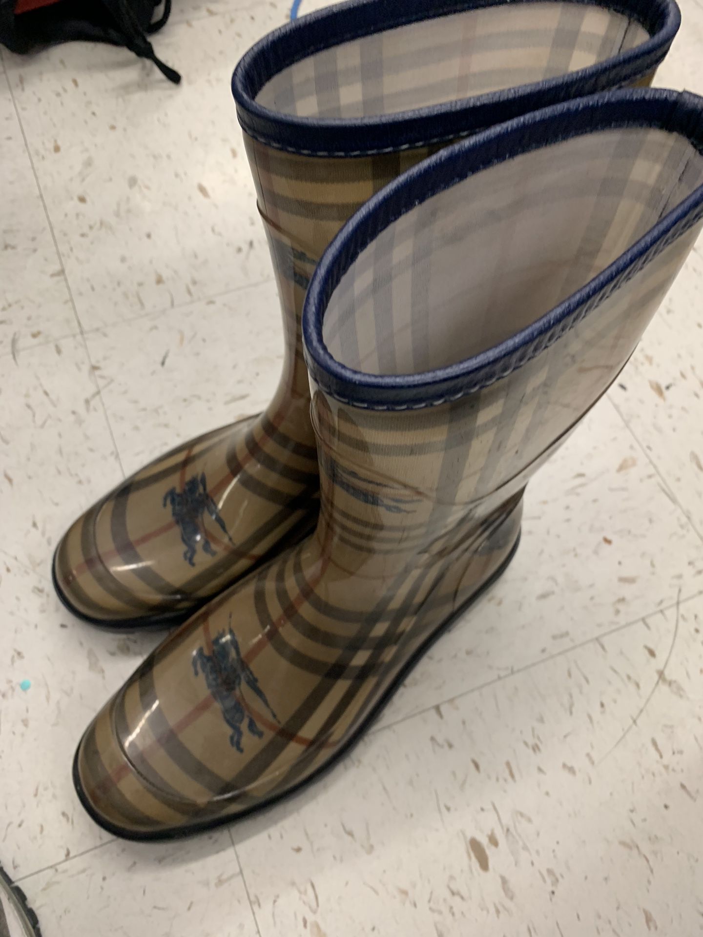 Burberry rain Boots 