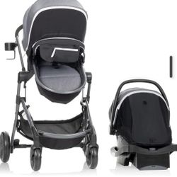 Evenflo Pivot Stroller with LiteMax Infant Car Seat