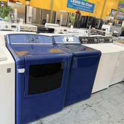 Washer And Dryer Kenmore Blue No Credit Needed 