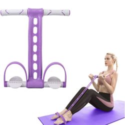  Pedal Resistance Band Elastic Pull Rope Fitness Sit-up Exercise at Home Gym Yoga Workout Equipment Multifunction Pedal Arm Leg Trainer Slimming Bodyb