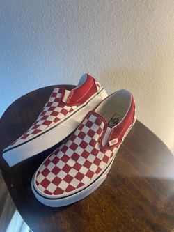 Vans Red Checkered