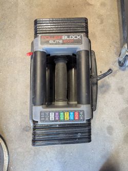 Power Block Elite 50LB. Single dumbbell