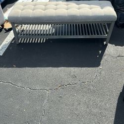 Beige Bench 