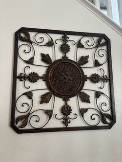Decorative Metal Wall Art Panel