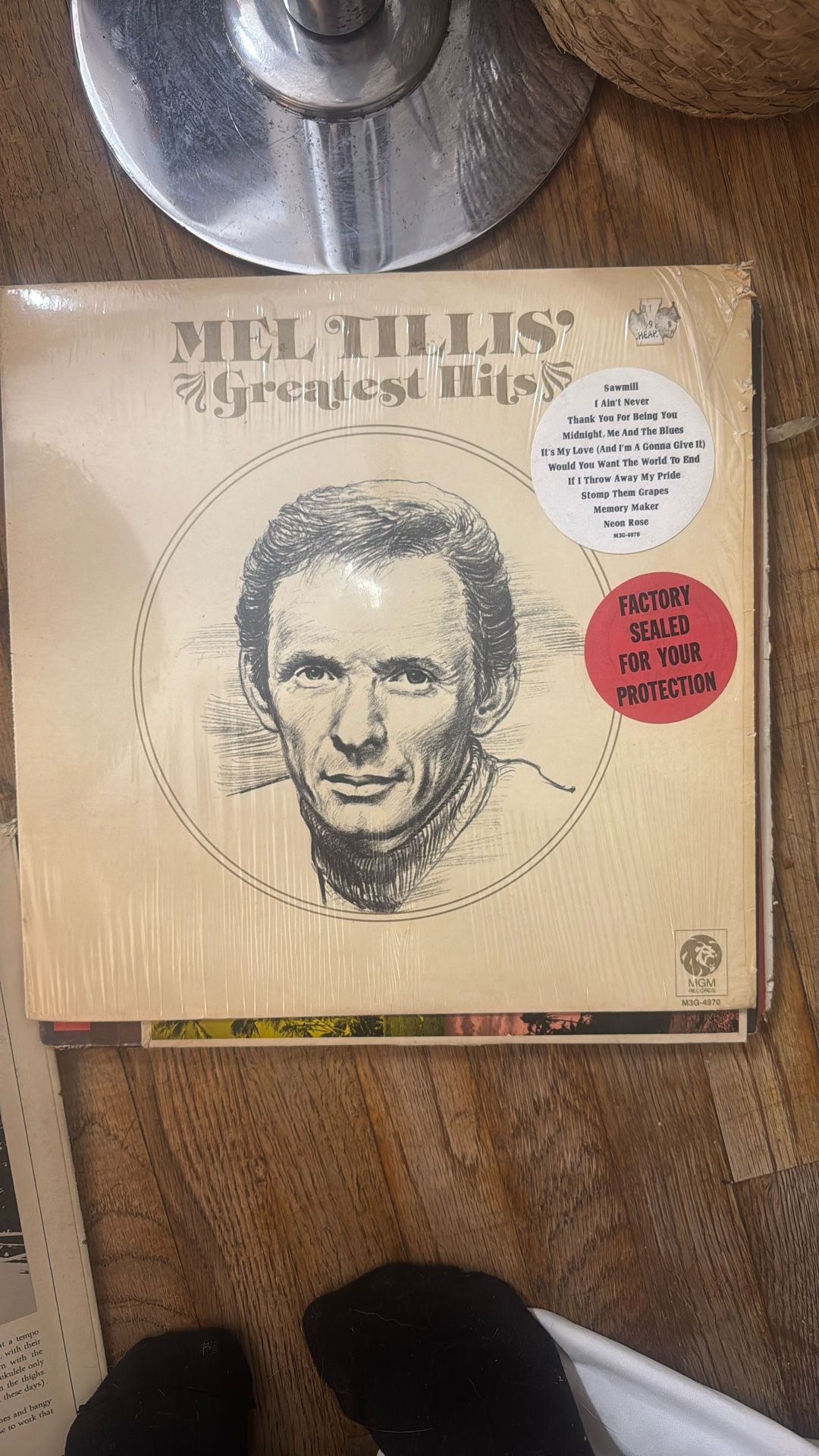 Mel Millis Greatest Hits Vinyl Record
