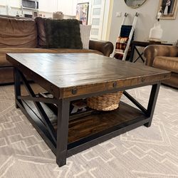 Coffee Table & 2 End Tables