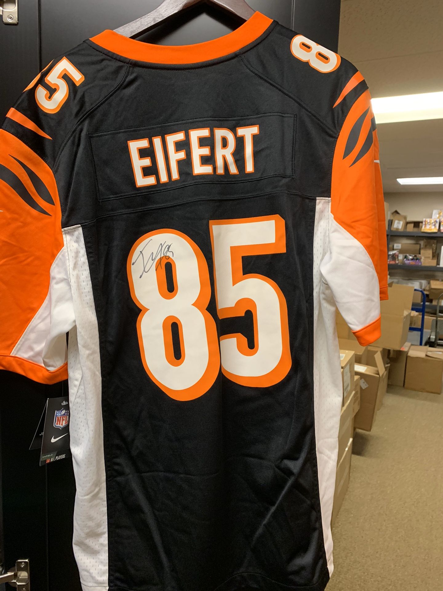 Signed Tyler Eifert Bengals Jersey