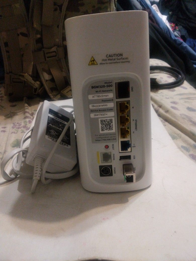 AT&T Bgw320-500 Wi-Fi Internet Modem Used