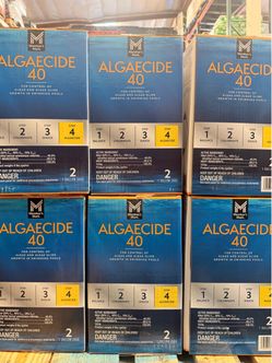 Member's Mark Algaecide 40 Pool Treatment Brand New In Box