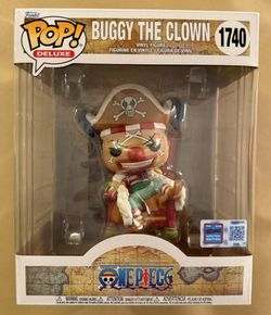 NYCC Sticker 2024 Limited Edition Funko Pop! Buggy the Clown One Piece Exclusive