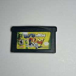 Earthworm Jim Nintendo Game Boy Advance Authentic 