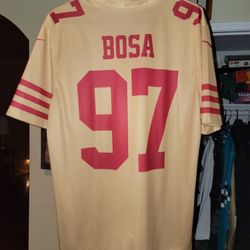 Nick Bosa 49ers Jersey Gold