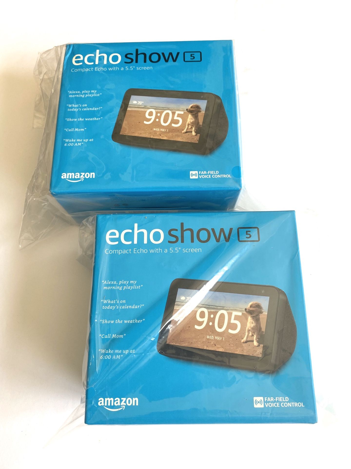 Echo Show 5 – Compact smart display with Alexa - Charcoal