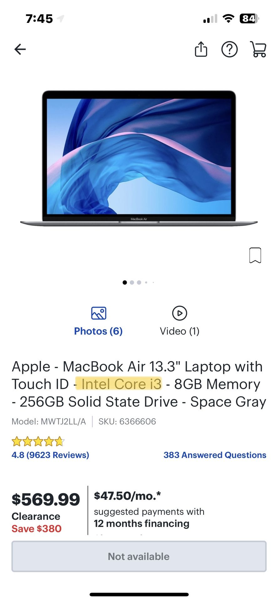 Must Sell Item (Apple MacBook) 