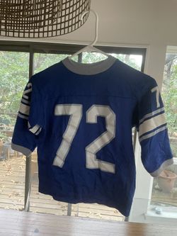 Dallas Cowboys, Ed “Too Tall” Jones, Vintage (Kids 10-12) Jersey #72 1970s