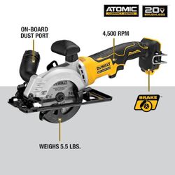 ATOMIC 20V MAX Cordless Brushless Circular Saw