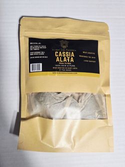Rich Sol Foods Cassia Alata Herbal Tea 21 Tea Bags 100% Raw Saint Lucia New