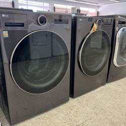 LG Front Load Washer And Gas Dryer - Open Box With Manufacturer Warranty- Financing Available 