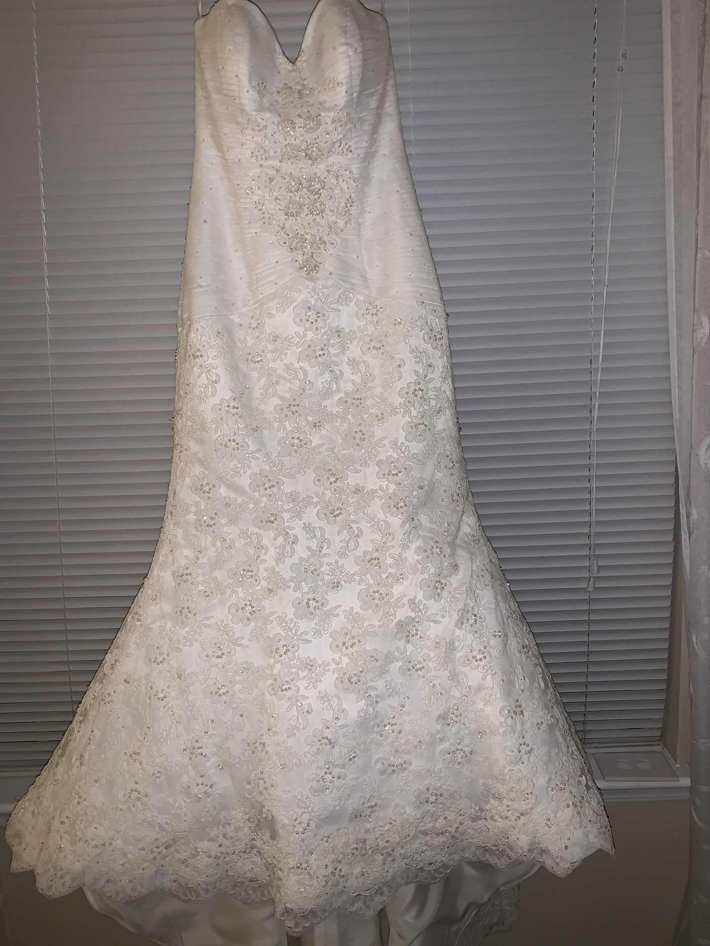 Oleg Cassini Wedding dress with veil