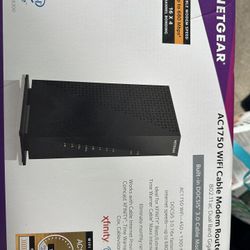 Netgear WiFi Cable Modem Router AC1750