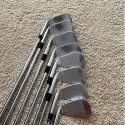 Taylormade rac irons forged stiff shaft