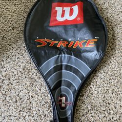  Cover for a Wilson Titanium Strike tennis racket