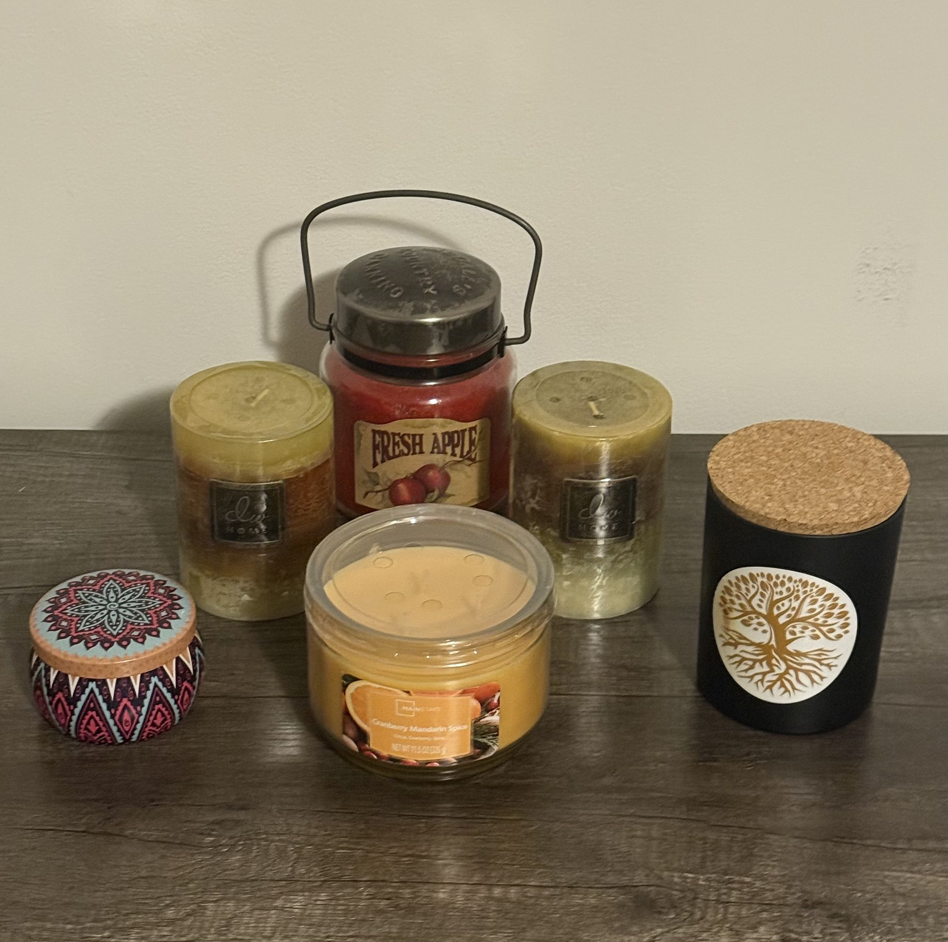 Assorted Scented Candle Set