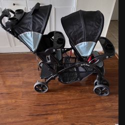 Sit N Stand Double Stroller 