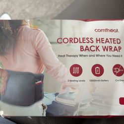 Brand New Cordless Heated Back Wrap