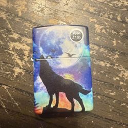 Brand new zippo lighter never took the sticker off