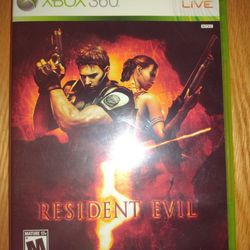 Resident Evil 5 For Xbox 360