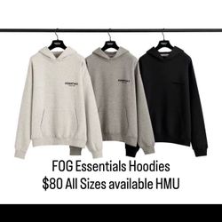 Fear Of God Essentials Hoodies All Sizes Available 