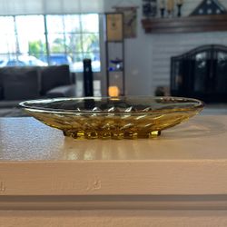 VNT Yellow Oblong Candy Bowl 