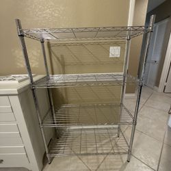 Metal Wire Shelf – 4 Tiers