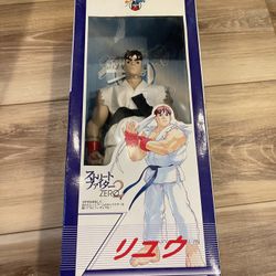 STREET FIGHTER ZERO 2 RYU 12-inch Alpha Capcom Japanese Figure/Doll 